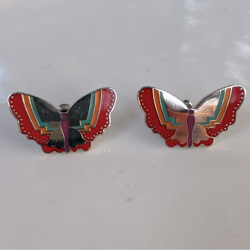 Laurel Burch “Papillon” earrings